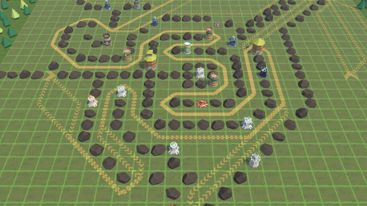 Pathless Maze TD