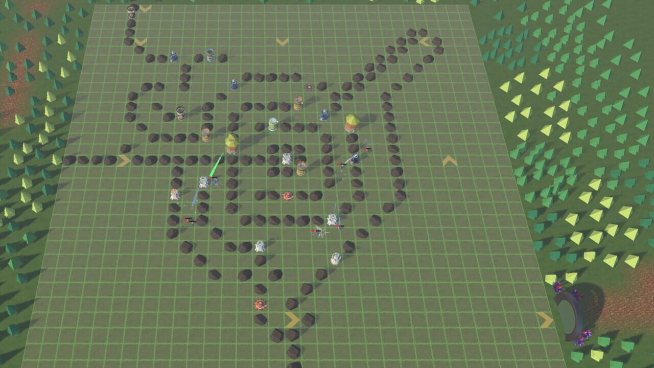 Pathless Maze TD