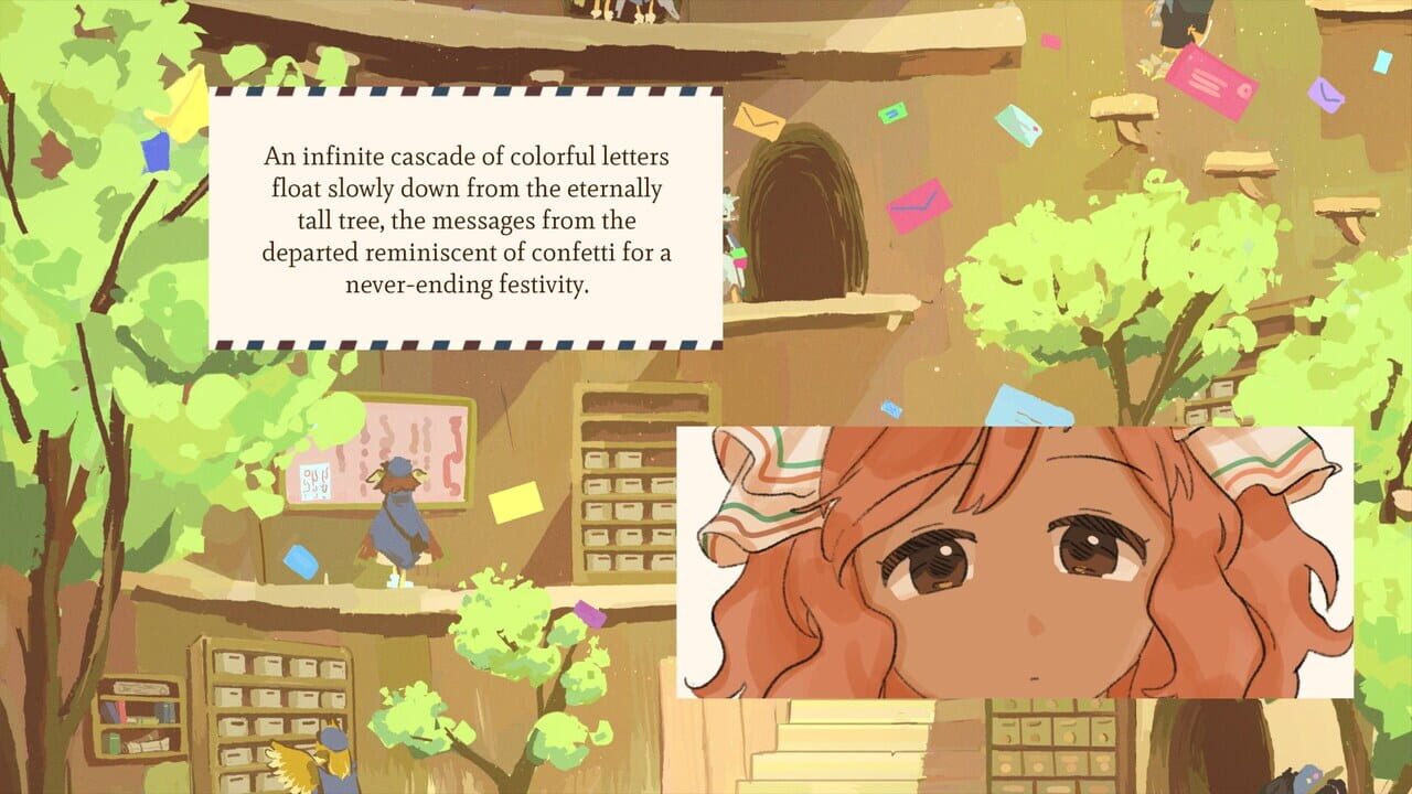 Upwards, Rain! The Post Office of Farewells