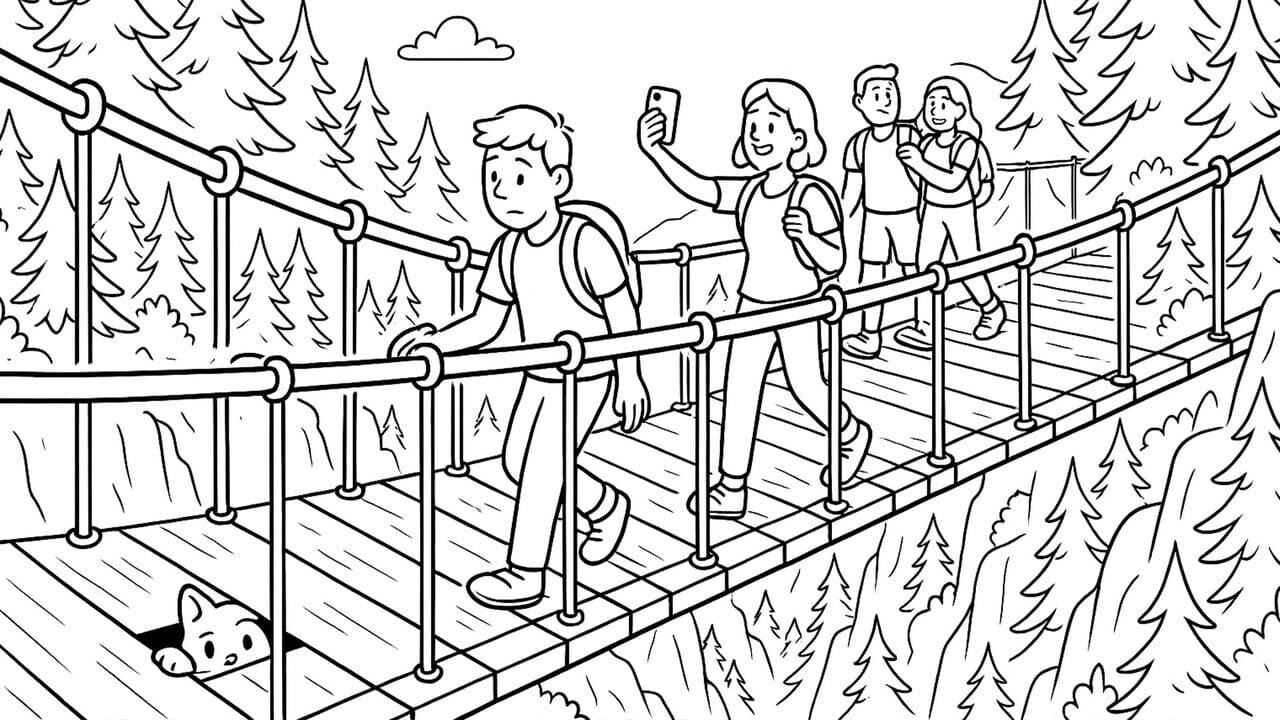 100 Cats Lost in Canada Find & Color