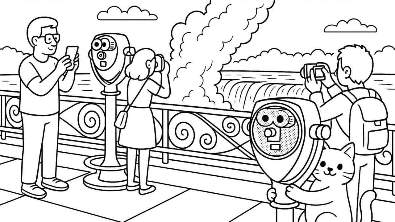 100 Cats Lost in Canada Find & Color