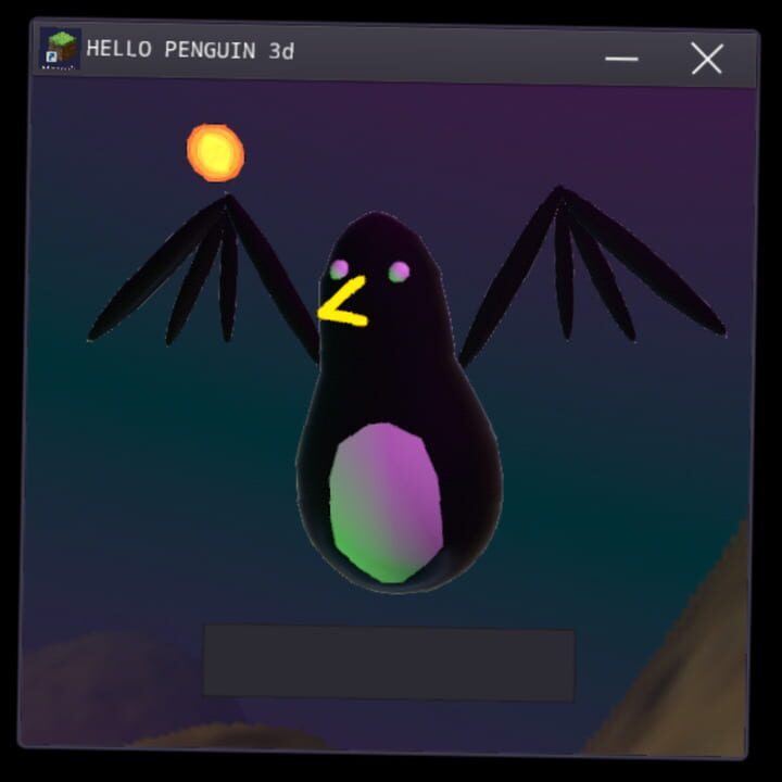Hello Penguin 3D