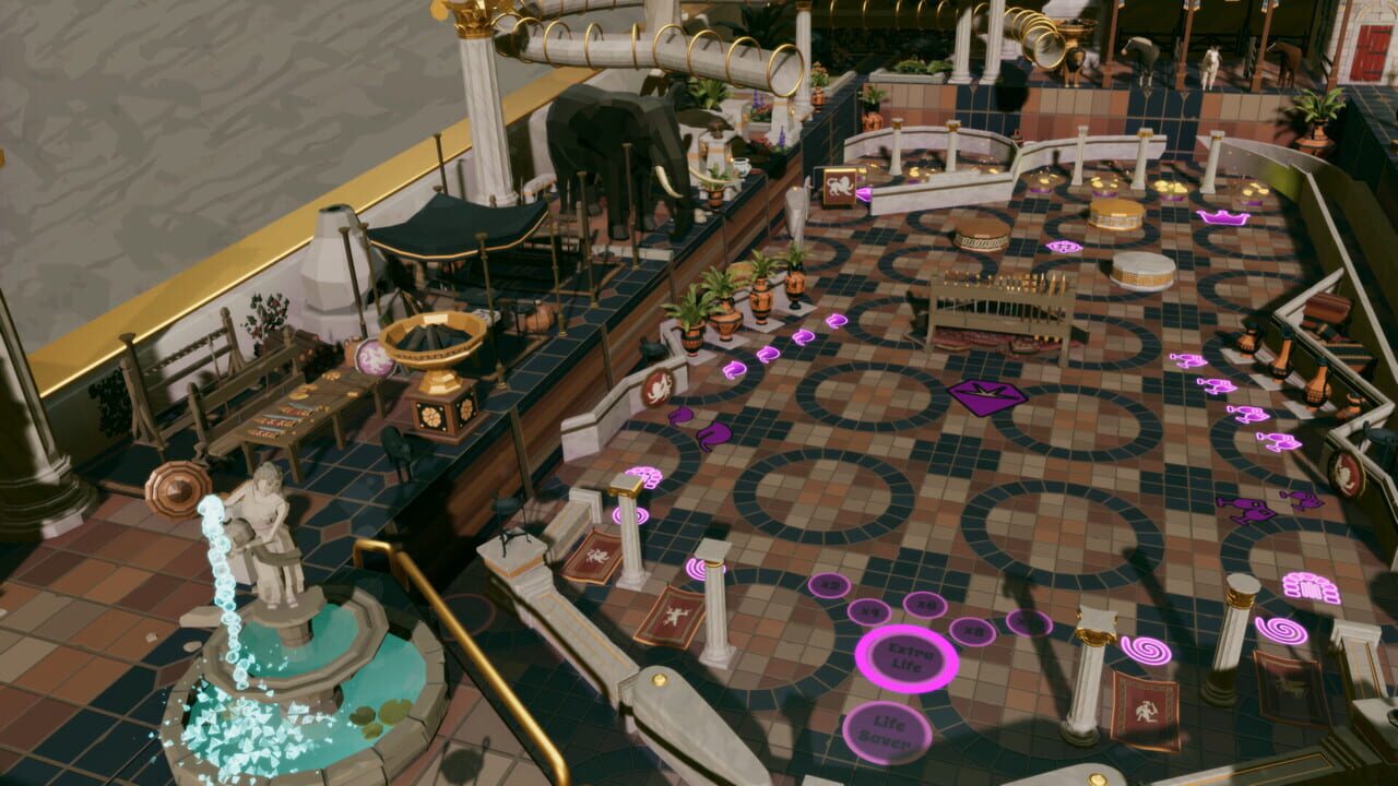 Roxy Raccoon’s Pinball Panic: Roman Renaissance