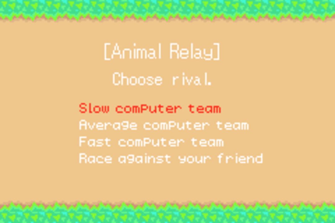 Animal Relay A