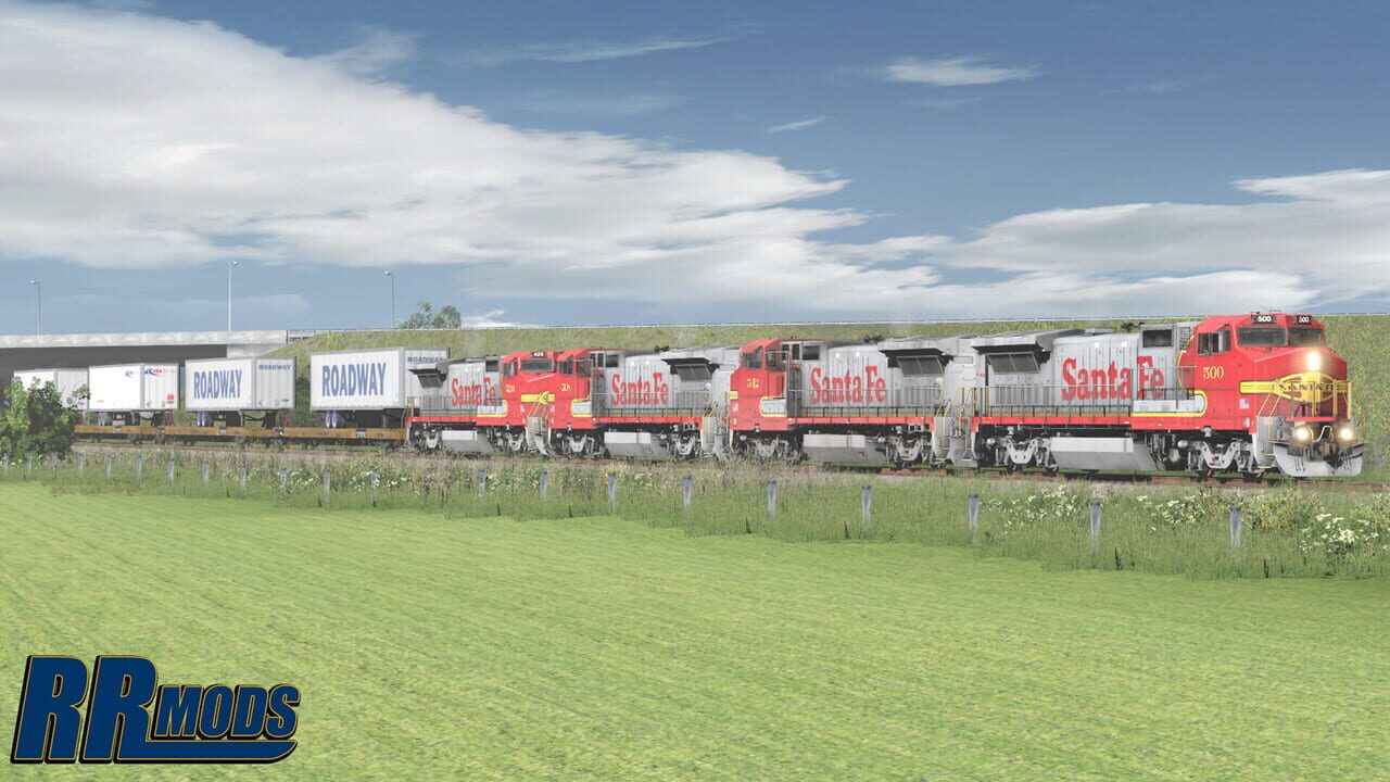 Trainz Railroad Simulator 2022: ATSF B40-8W 500-559