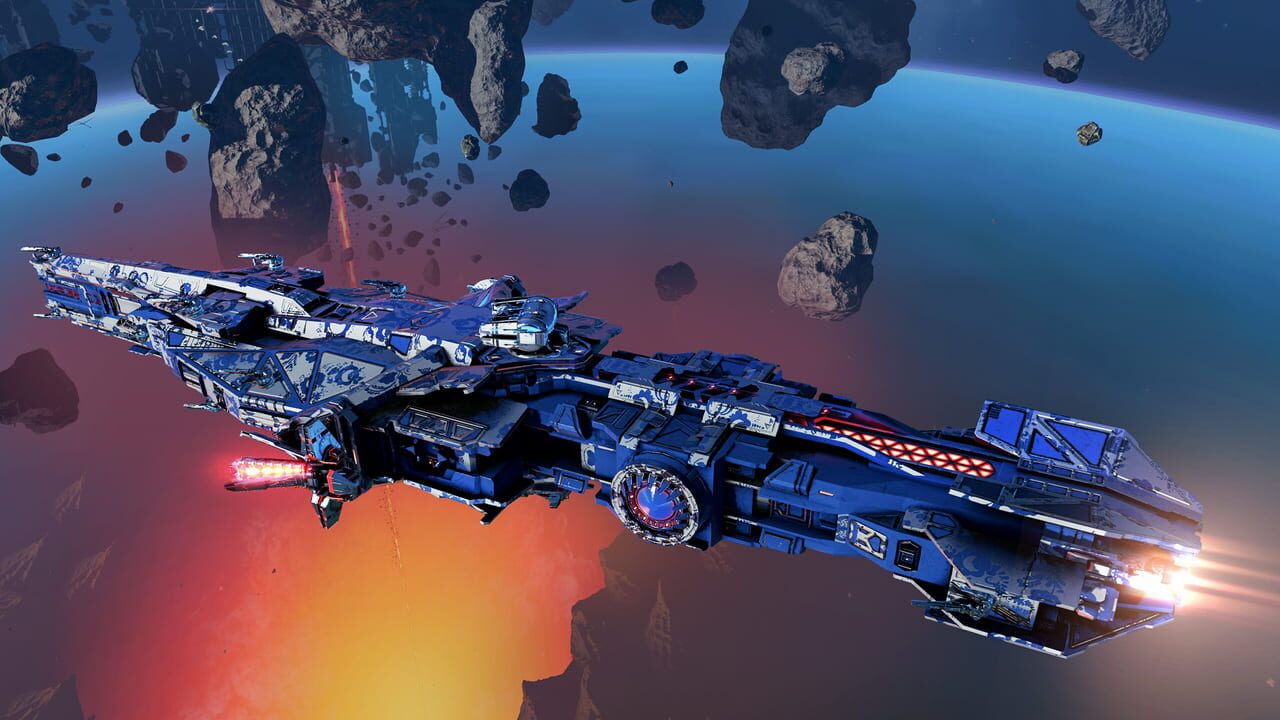 Star Conflict: Jericho destroyer Tyrant
