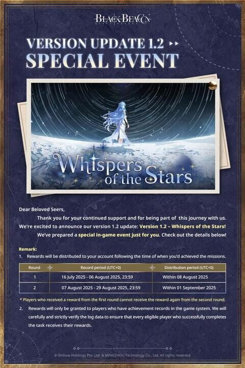 Black Beacon: Whispers of the Stars