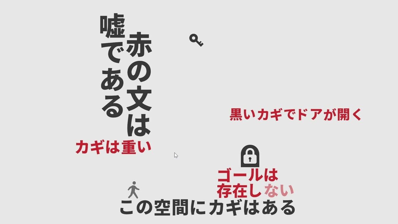 No Door Can Not be Opened with a Non-black Key