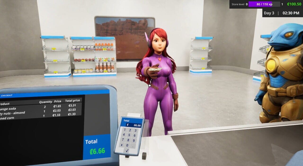 Space Supermarket Simulator