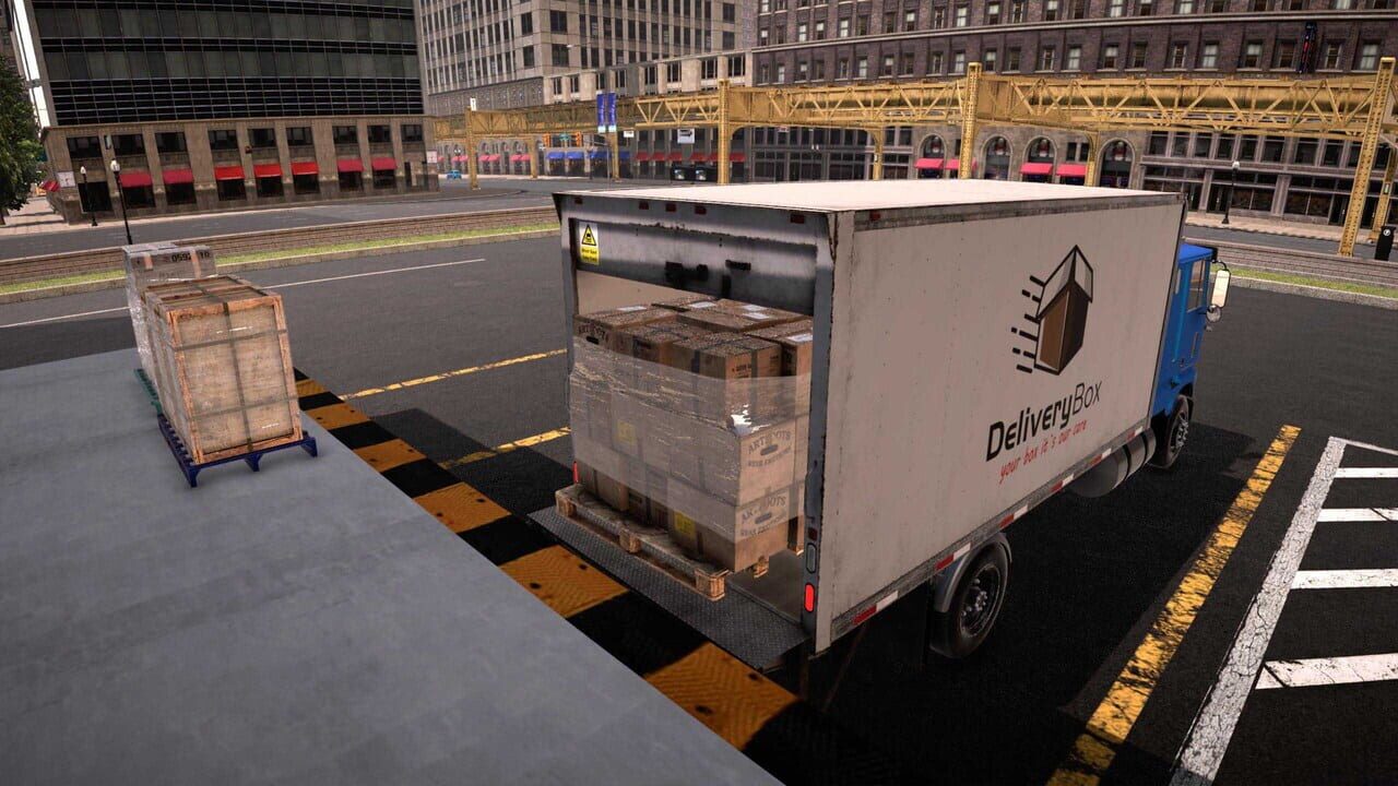 Truck Simulator 2025: City Work Delivery