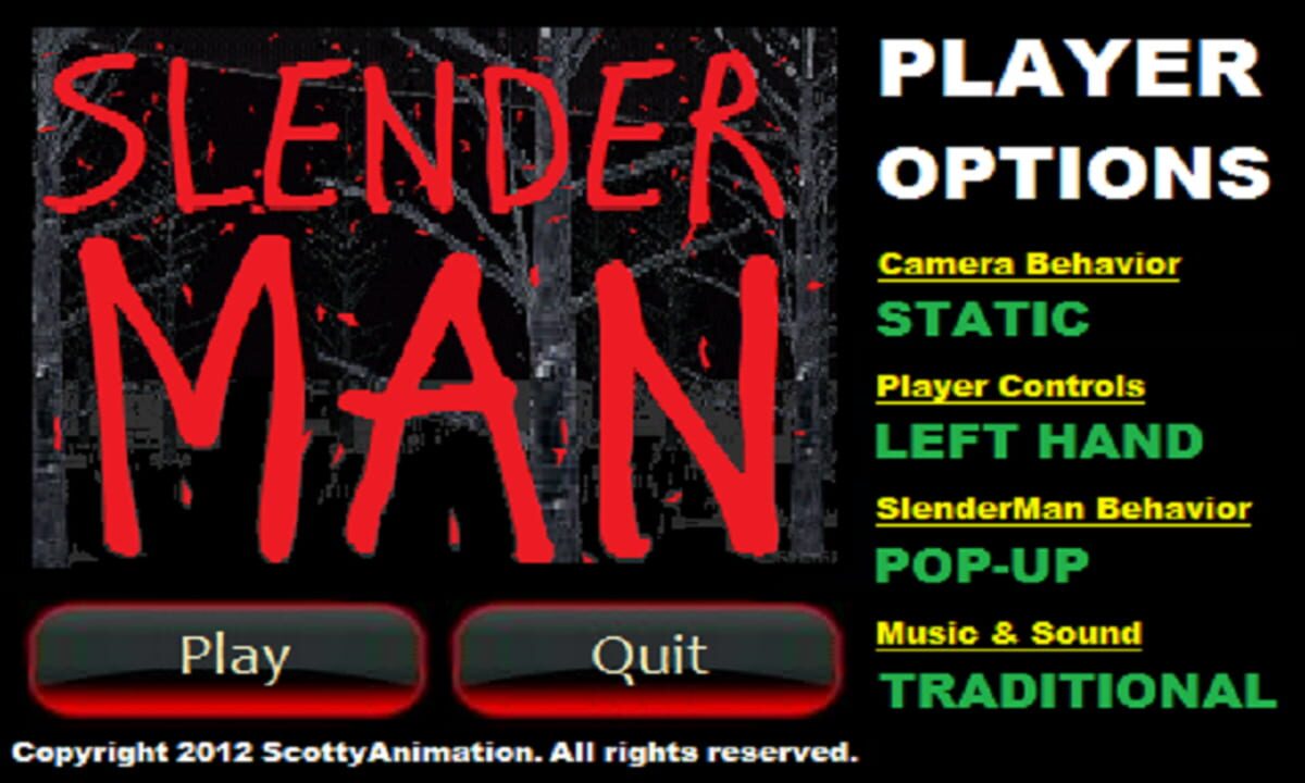 Slender Man Retro