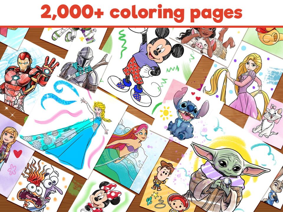 Disney Coloring World