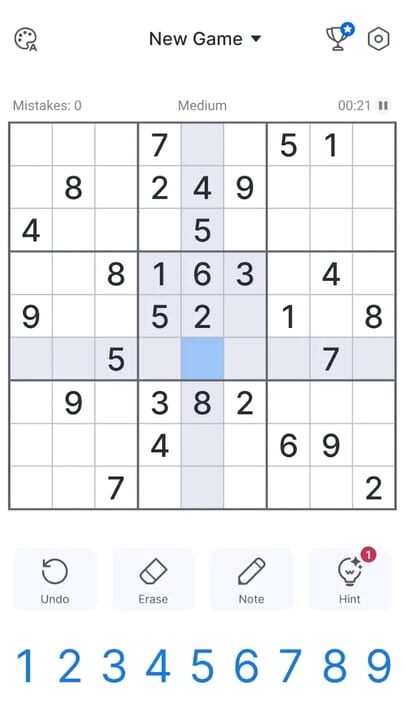 Sudoku: Classic Sudoku Puzzle