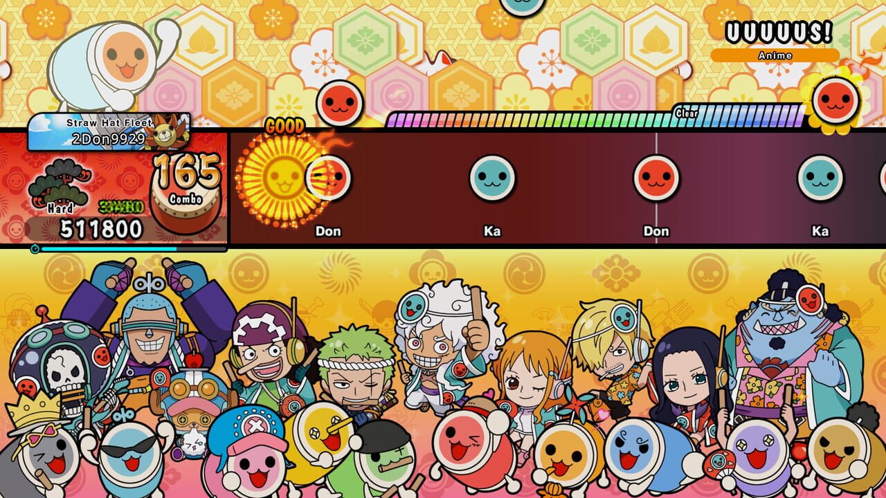 Taiko no Tatsujin: Rhythm Festival – One Piece Anime 25th Anniversary Collab. Pack