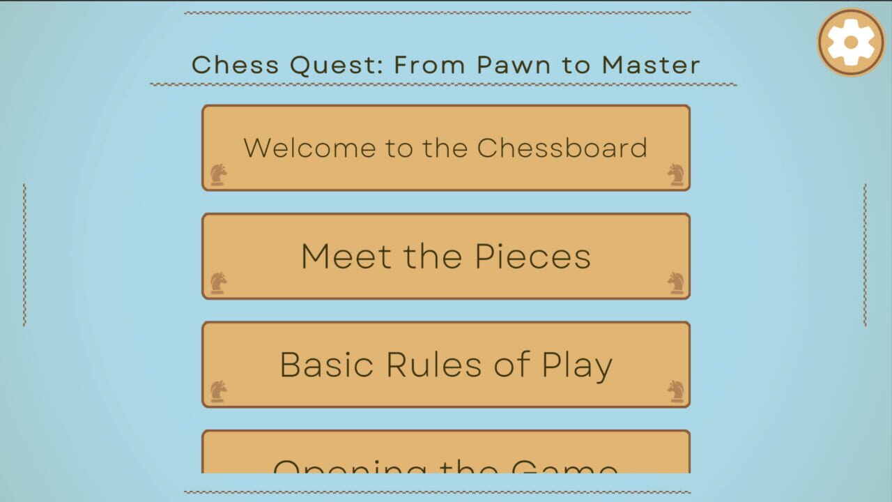 Chess Quest: From Pawn to Master