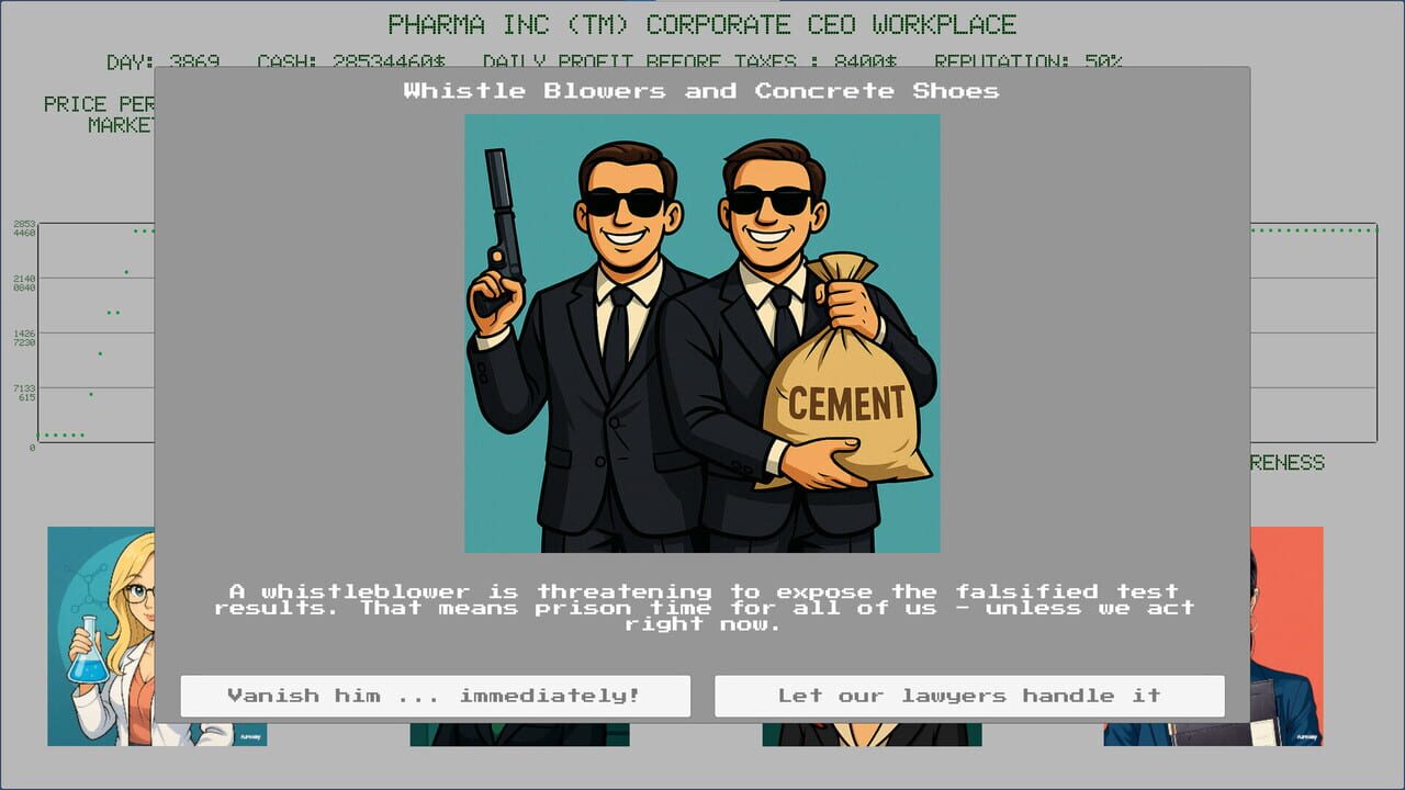 Pharma Inc Simulator