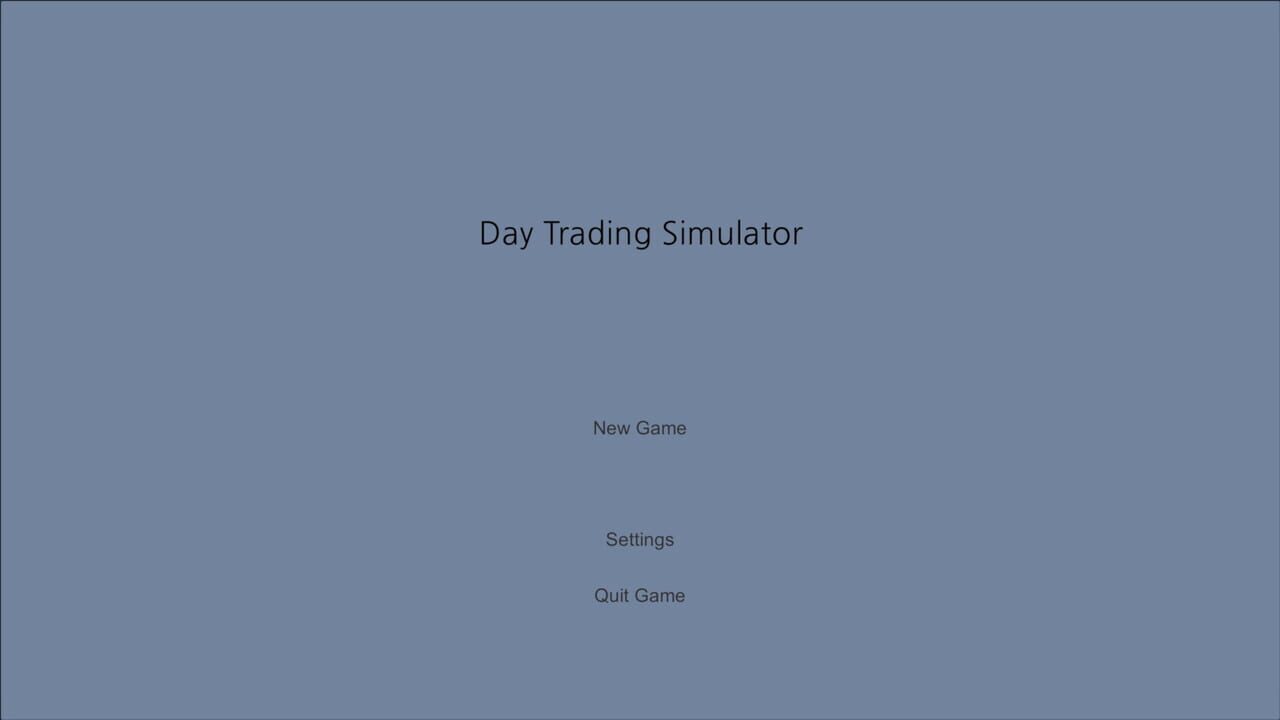Day Trading Simulator