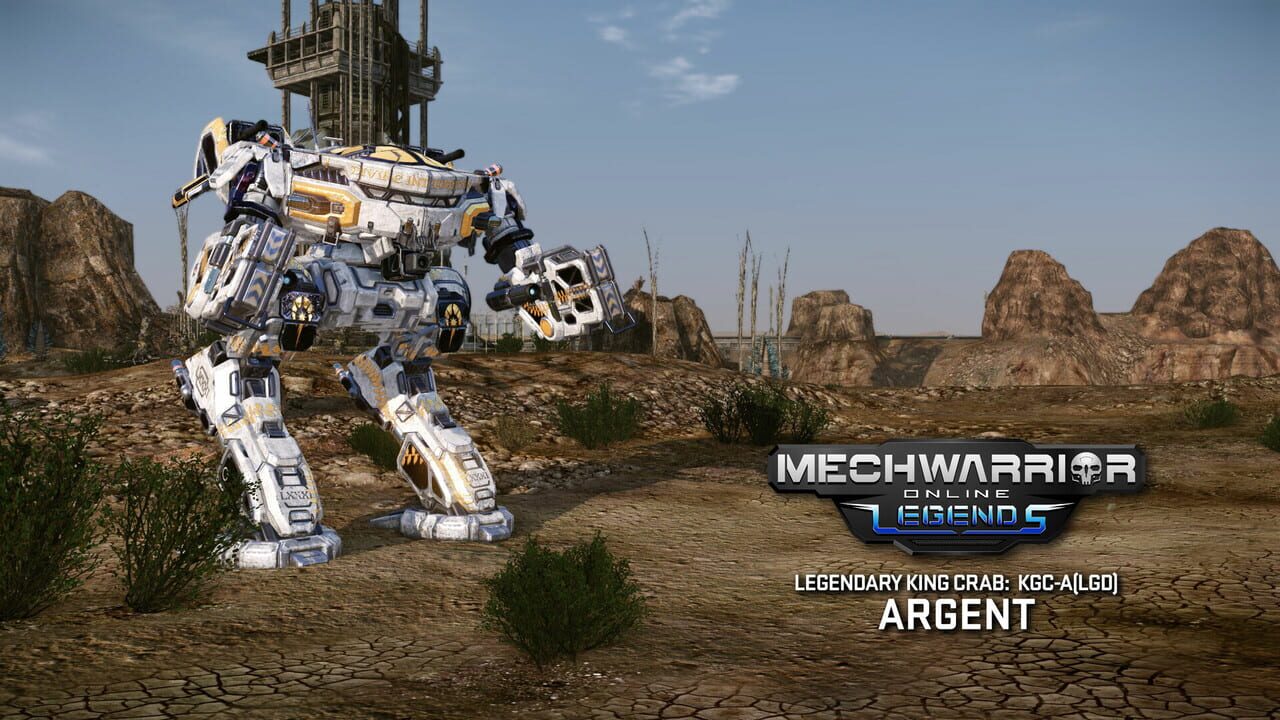 MechWarrior Online: Argent Legendary Mech Pack
