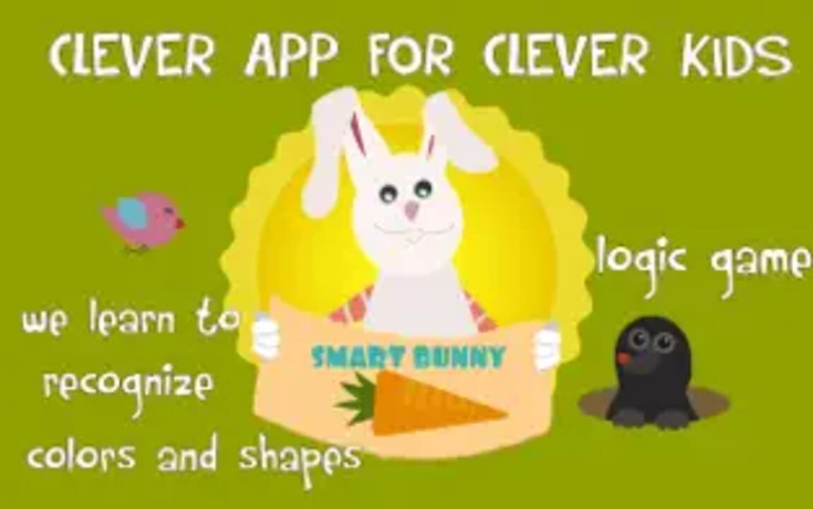 Smart Bunny – Learning logic game for toddlers