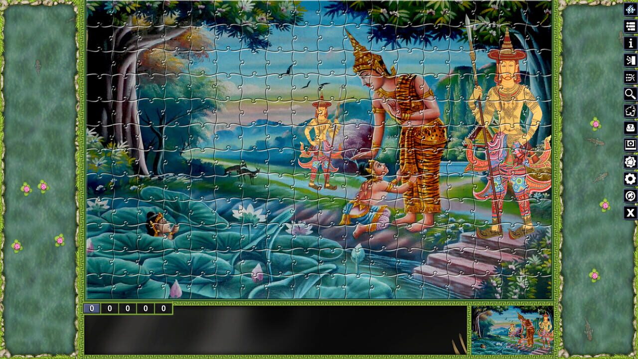 Pixel Puzzles: Illustrations & Anime – Jigsaw Pack: Thai Paintings