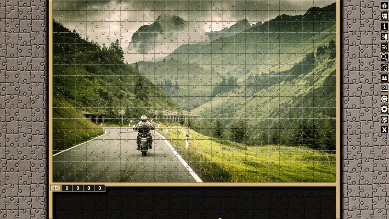 Pixel Puzzles Traditional Jigsaws: Motorbikes