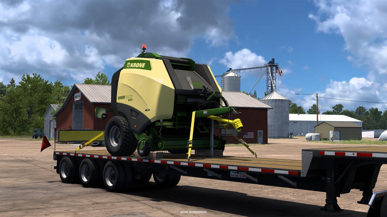American Truck Simulator: KRONE Agriculture Equipment