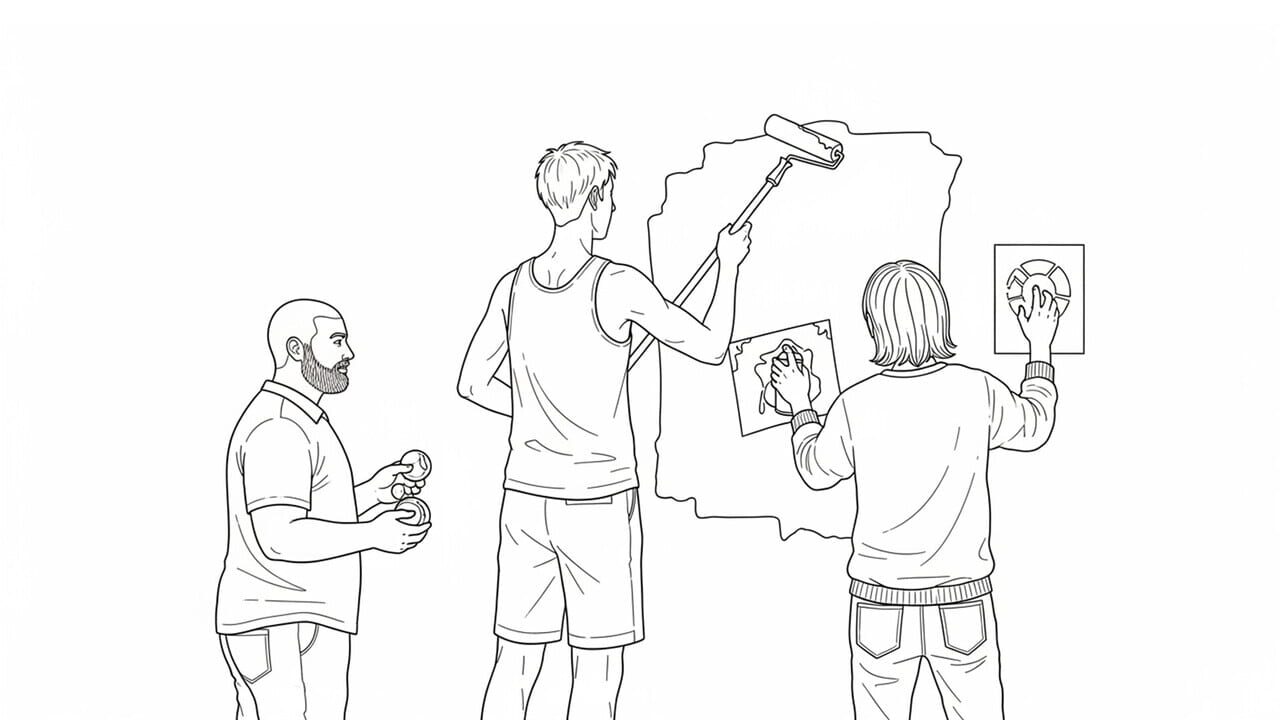 100 Cats Lost in Modern Art Mayhem