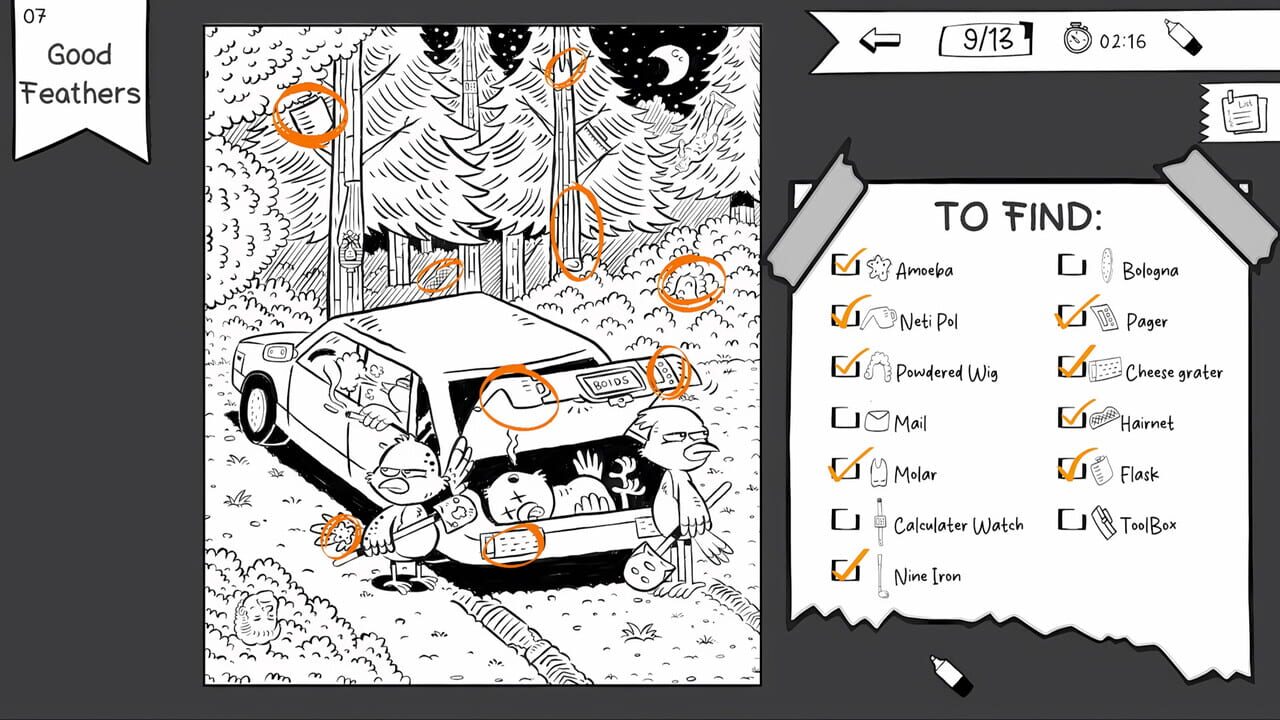 Ink Enigma: Hidden Object Challenges