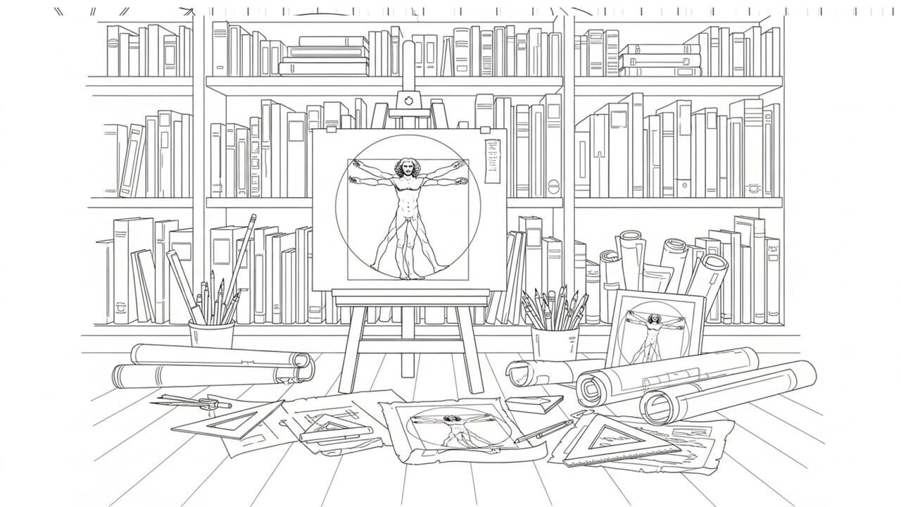 100 Cats Lost in Da Vinci’s Workshop