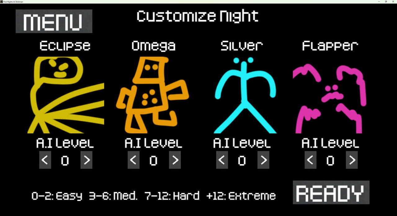 Stickman Five Nights Survival