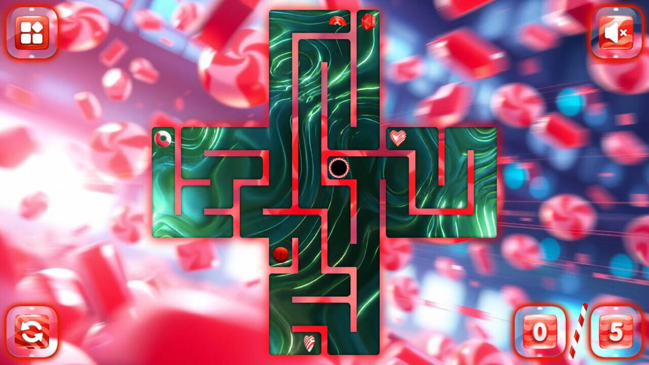 Sweetie Candy Maze: Red Cherry