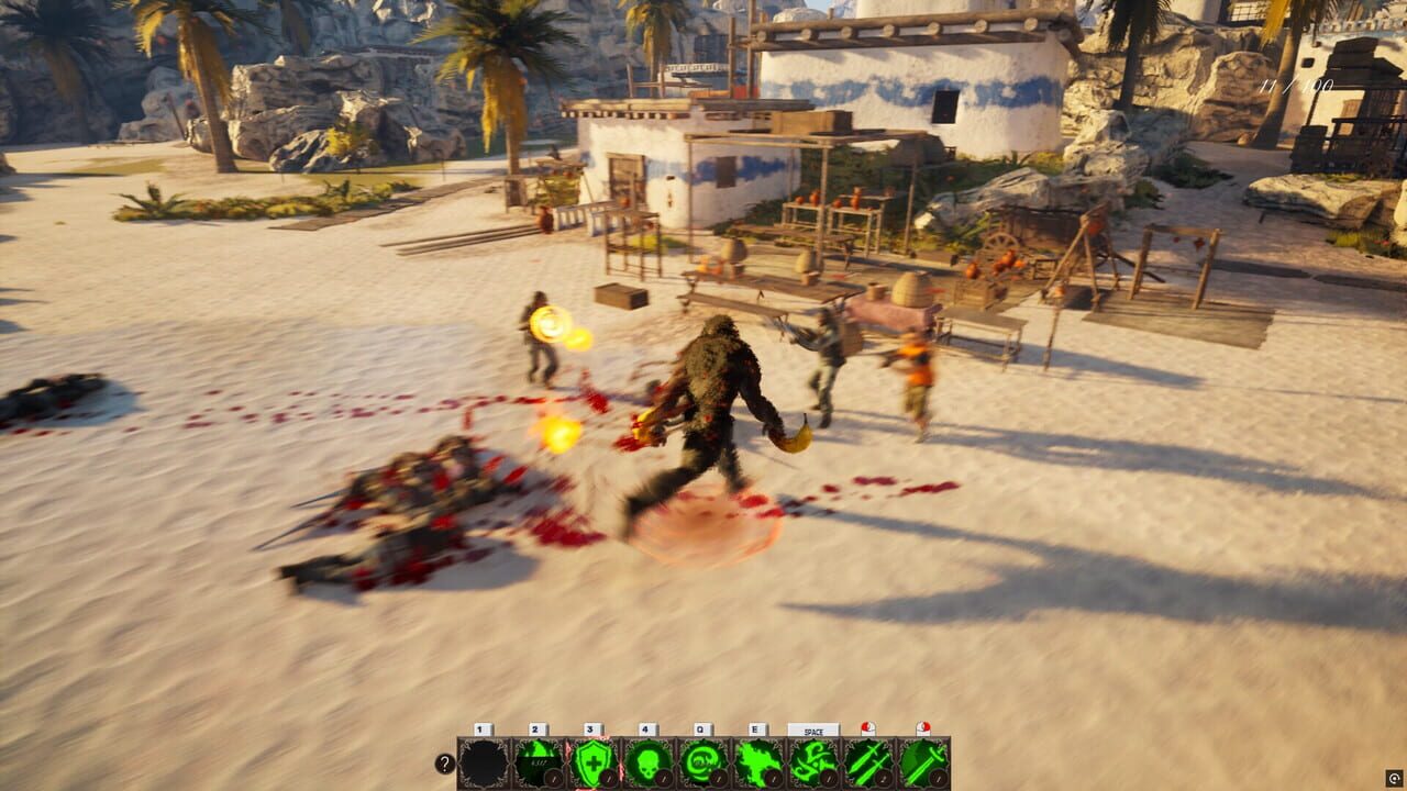 Banana Ninja vs. 100 Mann