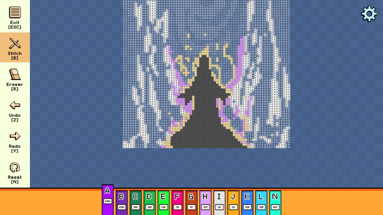 Pixel Cross Stitch: Color by Number – Enchanted Worlds Pack 2