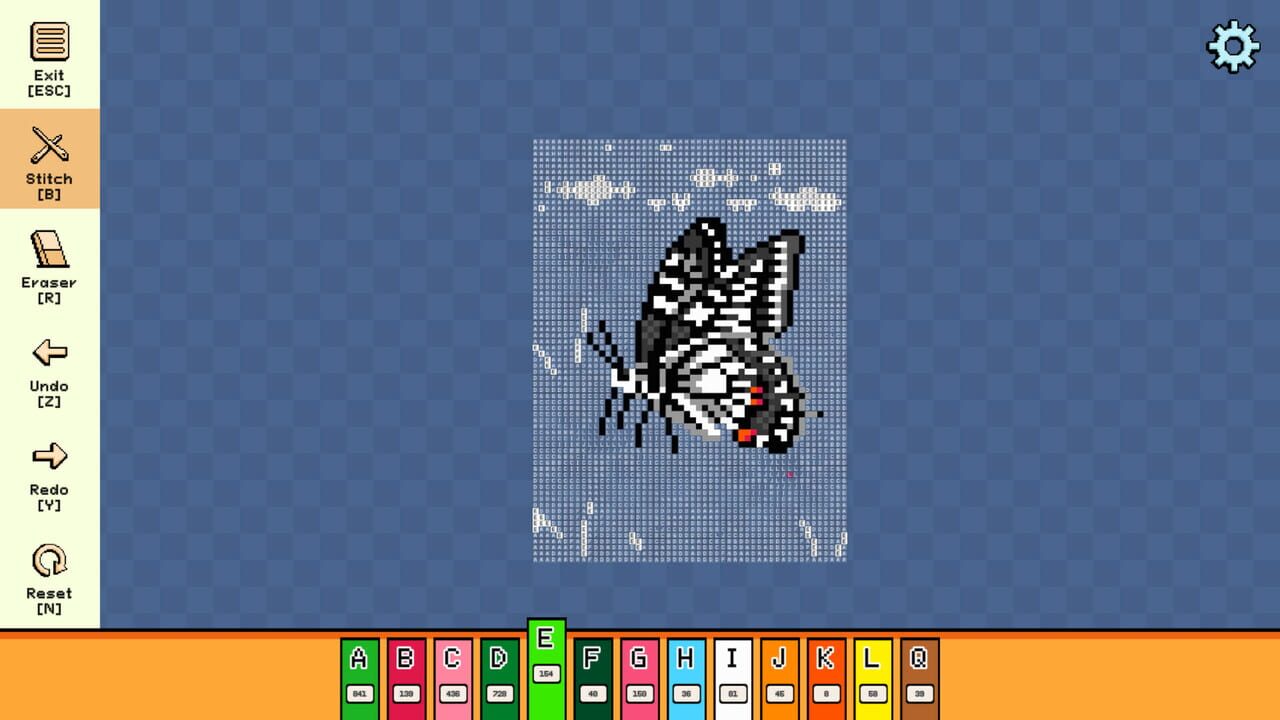 Pixel Cross Stitch: Color by Number – Flowers and Butterflies Pack 3