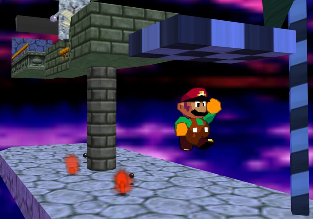 Super Mario World in Super Mario 64