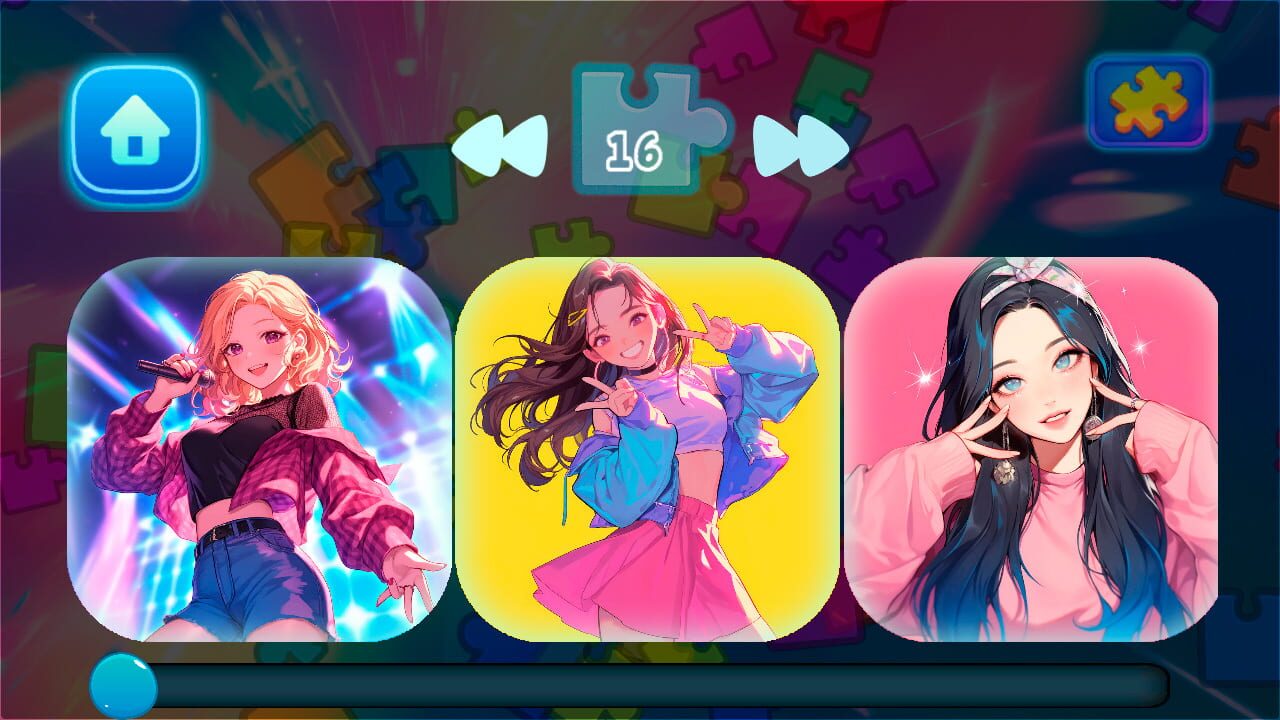 K-Pop Puzzle Idols: Music Festival
