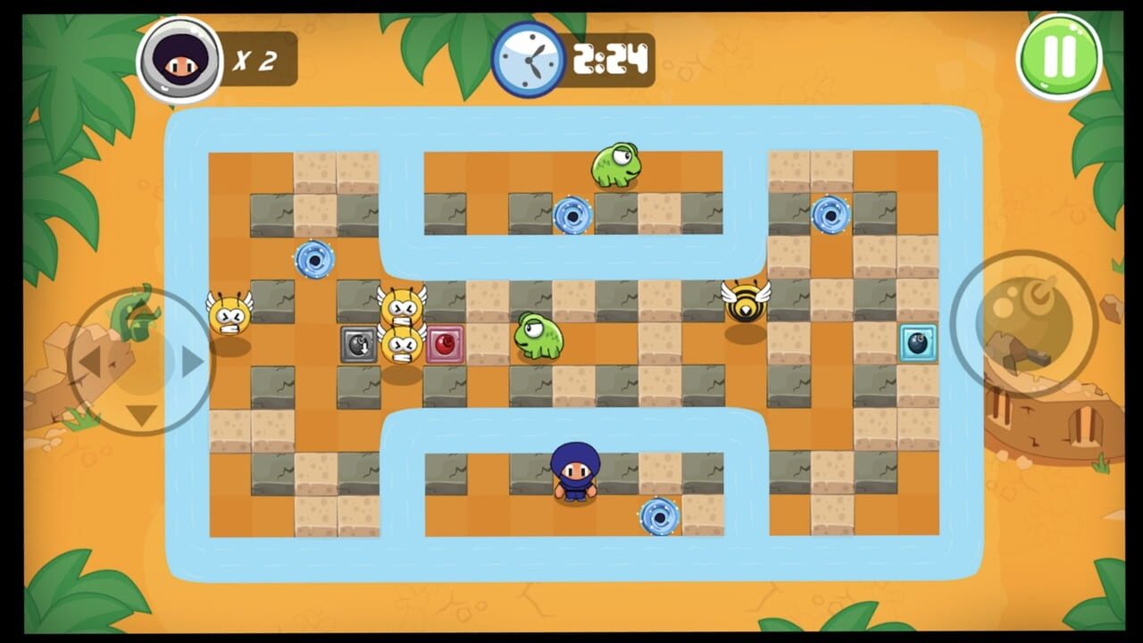 Ninja Boy Adventures: Bomberman Edition