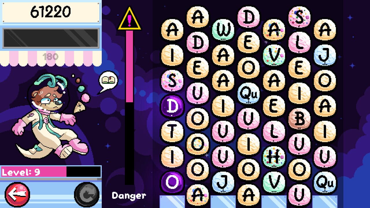 Wordscoop with Gelato the Otter