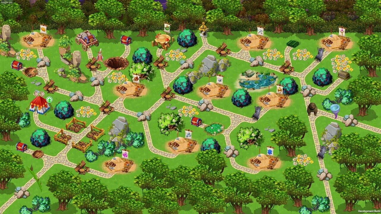 Gnomes Garden: Black Stones