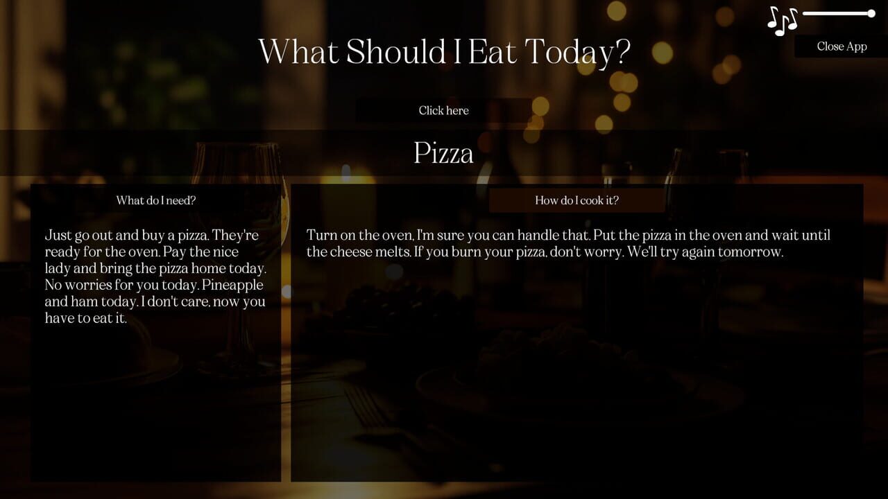 What Should I Eat