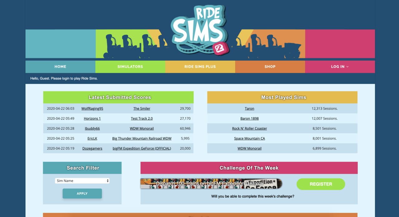 Ride Sims 2