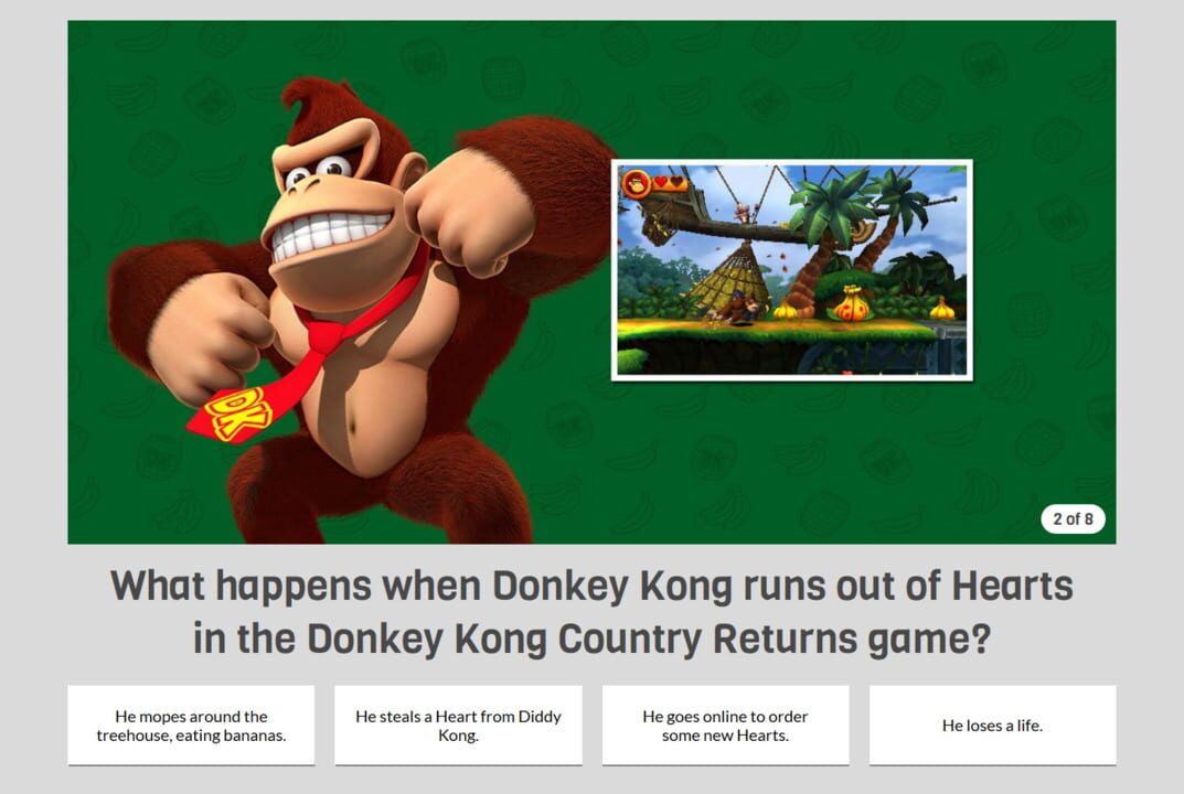 Nintendo Hearts Fun Trivia Quiz
