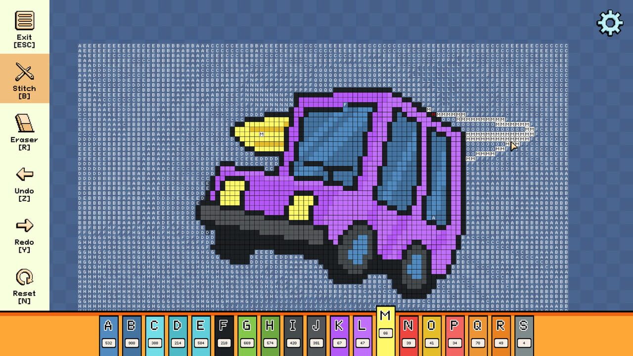 Pixel Cross Stitch: Color by Number – Vacations Pack