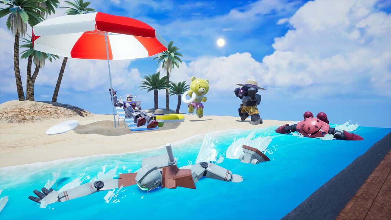 Gundam Breaker 4: Diorama Pack 4 – Beach Set & Effect