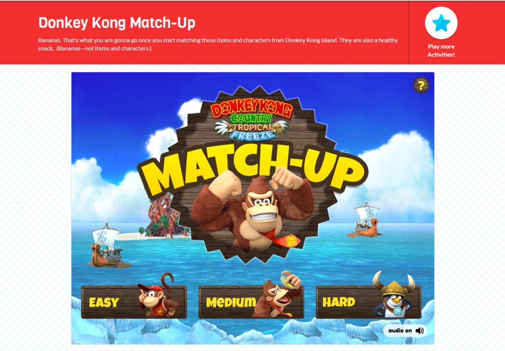 Donkey Kong Match-Up