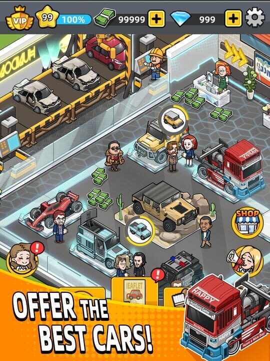 Used Car Tycoon Game
