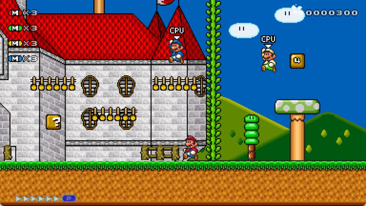 Super Mario 4 Jugadores
