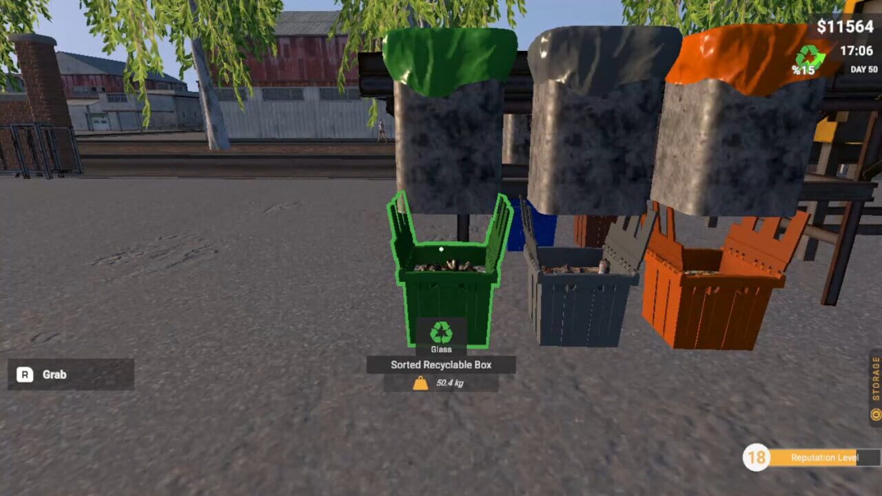 Recycling Center Simulator