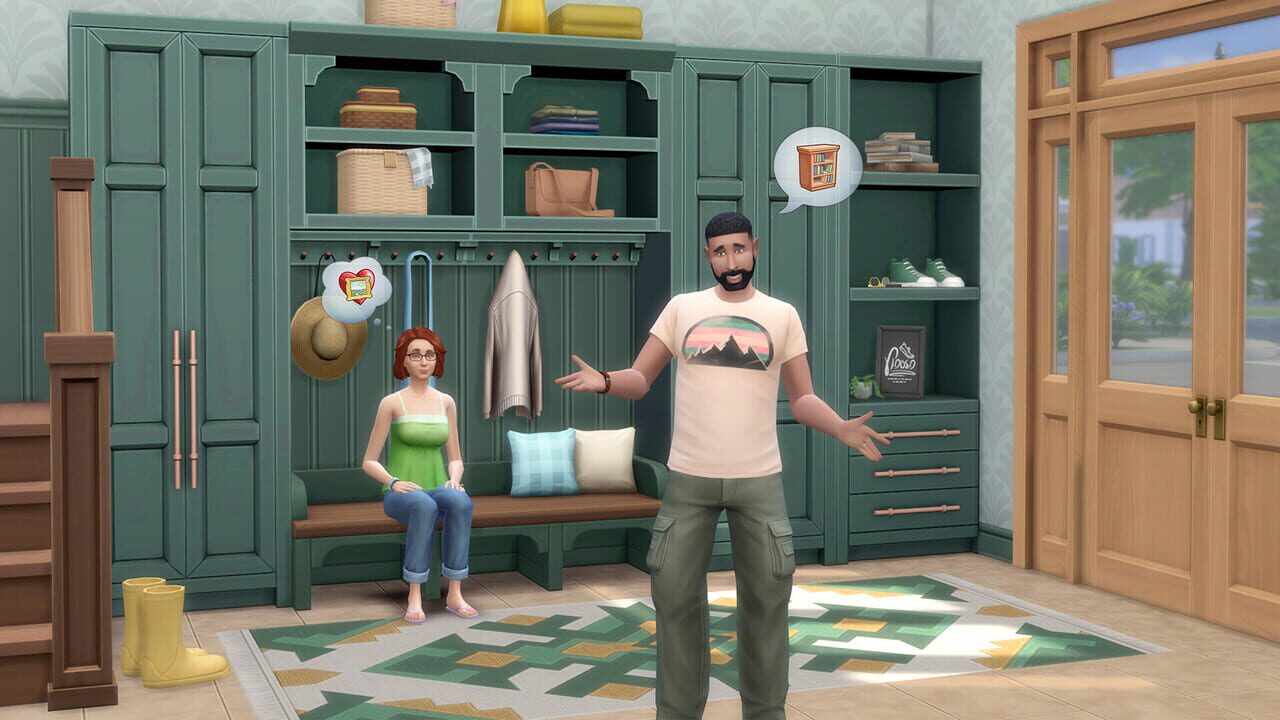 The Sims 4: Grange Mudroom Kit
