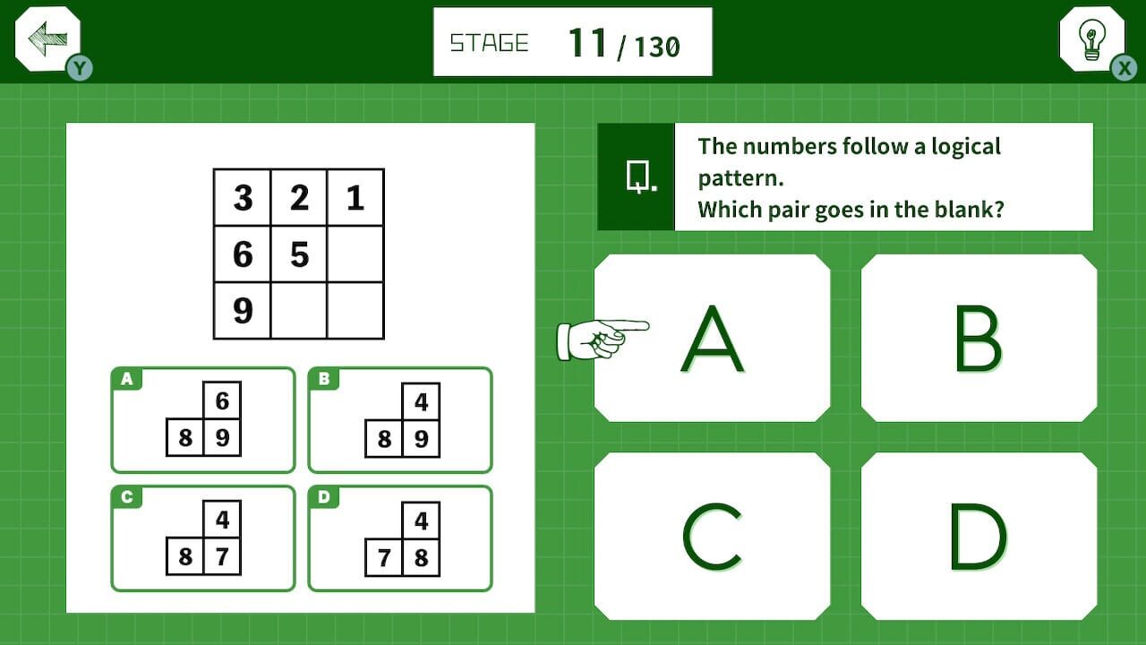 Pattern Thinking Puzzle Build It Before 10